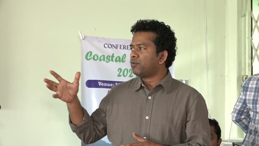 Speaking at event